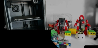 Pieza fabricada con impresión 3D para comparar procesos frente a fabricación tradicional
